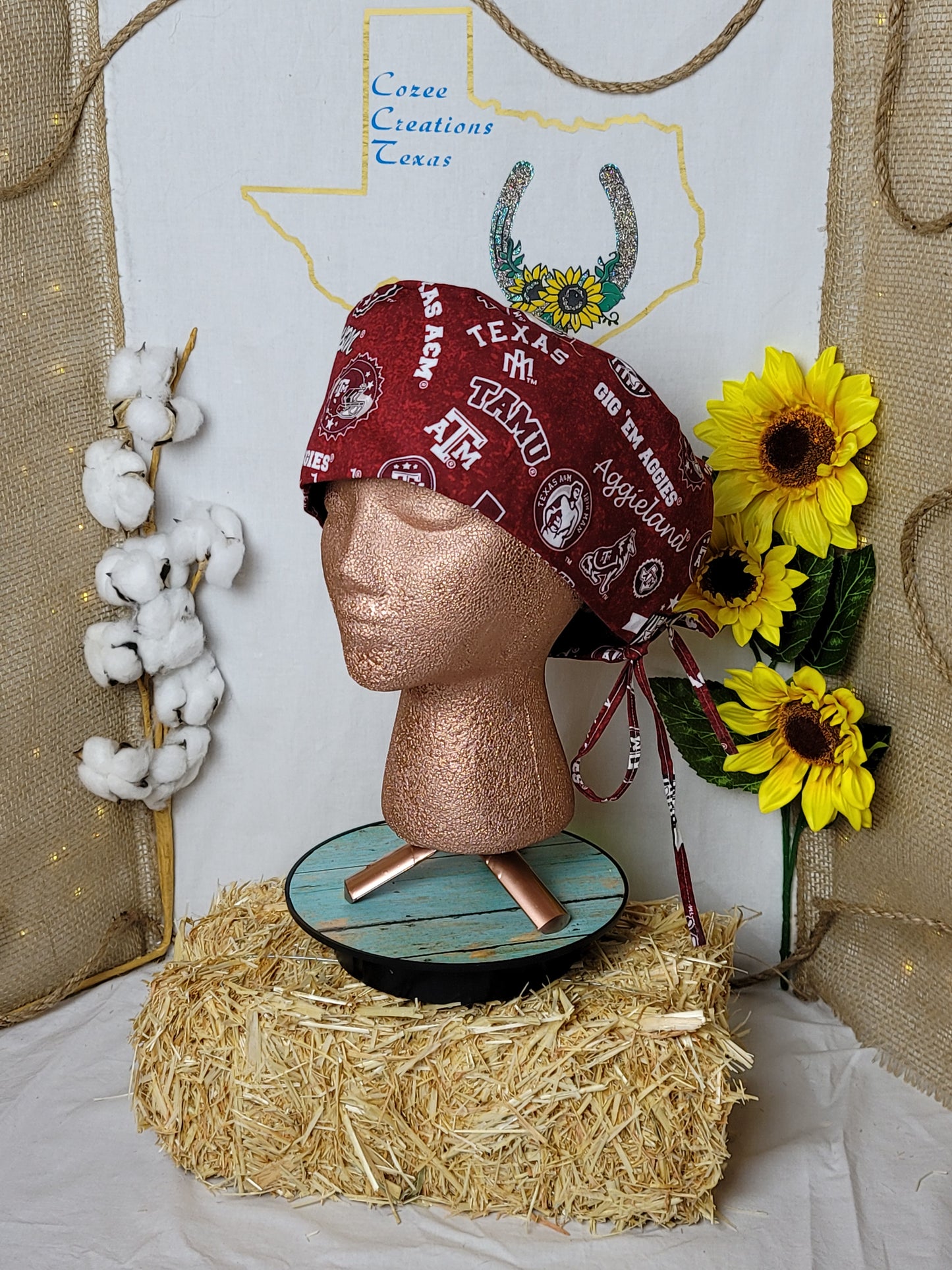 CCT Scrub Cap Texas A&M Aggies