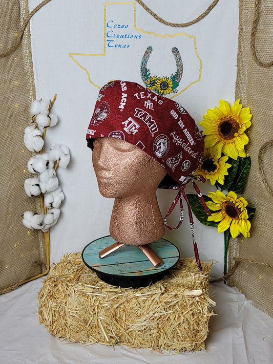 CCT Scrub Cap Texas A&M Aggies