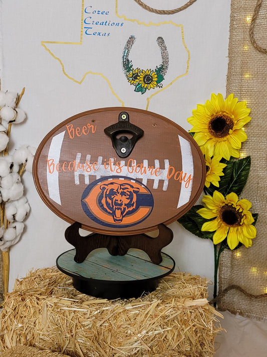CCT Bottle Opener Chicago Bears