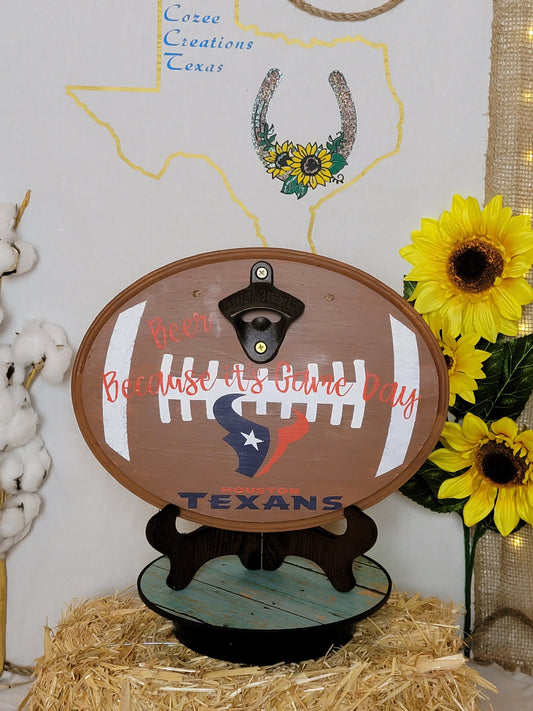 CCT Bottle Opener Texans